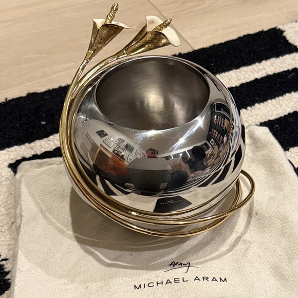 Michael Aram calla Lilly rose bowl vase - Picture 4 of 4